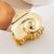 Women's Retro Conch Flower Alloy Plating Hair Claws