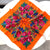 Women's Retro Ethnic Style Bohemian Flower Artificial Cotton Printing Silk Scarf