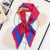 Women's Retro Ethnic Style Bohemian Geometric Satin Printing Scarves & Gloves