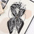 Women's Retro Ethnic Style Bohemian Geometric Satin Printing Scarves & Gloves