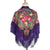 Women's Retro Ethnic Style Flower Cotton Polyester Blend Printing Shawl