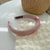 Women's Retro Flower Cloth Resin Hair Band