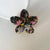 Women's Retro Flower Plastic Hair Claws