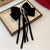 Women's Retro French Style Bow Knot Alloy Cloth Hair Clip