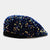 Women's Retro Lady Colorful Sequins Eaveless Beret Hat