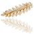 Women's Retro Leaf Metal Plating Insert Comb