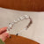 Women's Retro Leaf Round Flower Metal Inlay Rhinestones Pearl Hair Band