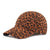 Women's Retro Leopard Crimping Baseball Cap