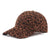 Women's Retro Leopard Crimping Baseball Cap