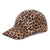 Women's Retro Leopard Crimping Baseball Cap