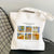 Women's Retro Oil Painting Shopping Bags