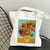 Women's Retro Oil Painting Shopping Bags