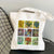 Women's Retro Oil Painting Shopping Bags