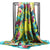 Women's Retro Printing Satin Printing Scarves & Gloves