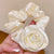 Women's Retro Rose Cloth Hair Tie