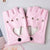 Women's Retro Sexy Heart Shape Leopard Gloves 1 Pair