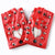 Women's Retro Sexy Heart Shape Leopard Gloves 1 Pair