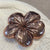 Women's Retro Simple Style Flower Bright Surface Hair Tie