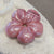 Women's Retro Simple Style Flower Bright Surface Hair Tie