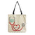 Women's Retro Simple Style Letter Heart Shape Syringe Shopping Bags