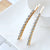 Women's Retro Simple Style Solid Color Metal Inlay Pearl Hair Clip