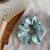 Women's Retro Simple Style Solid Color Satin Rib-Knit Hair Tie