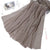 Women's Retro Solid Color Chiffon Silk Scarves