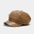 Women's Retro Solid Color Curved Eaves Ivy Cap