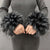 Women's Retro Solid Color Imitation Fur Gloves 1 Pair