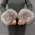 Women's Retro Solid Color Imitation Fur Gloves 1 Pair