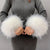 Women's Retro Solid Color Imitation Fur Gloves 1 Pair