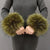 Women's Retro Solid Color Imitation Fur Gloves 1 Pair