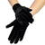 Women's Retro Solid Color Velvet Gloves 1 Pair