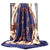 Women's Retro Streetwear Printing Satin Silk Scarf