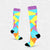 Women's Retro Stripe Polka Dots Heart Shape Nylon Over The Knee Socks A Pair