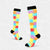 Women's Retro Stripe Polka Dots Heart Shape Nylon Over The Knee Socks A Pair