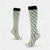 Women's Retro Stripe Polka Dots Heart Shape Nylon Over The Knee Socks A Pair