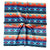 Women's Retro Stripe Satin Printing Silk Scarves