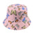 Women's Retro Sweet Pastoral Butterfly Printing Wide Eaves Bucket Hat