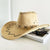 Women's Retro Vacation Solid Color Wide Eaves Cowboy Hat