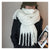 Women's Scarf Winter Solid Color Mohair Thickened New High-grade White  Lazy Shawl Scarf Warm Fashion