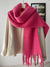 Women's Scarf Winter Solid Color Mohair Thickened New High-grade White  Lazy Shawl Scarf Warm Fashion