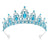 Women's Shiny Crown Alloy Inlay Gem Rhinestones Crown