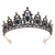 Women's Shiny Crown Alloy Inlay Gem Rhinestones Crown