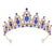 Women's Shiny Crown Alloy Inlay Gem Rhinestones Crown