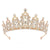 Women's Shiny Crown Alloy Inlay Gem Rhinestones Crown