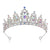 Women's Shiny Crown Alloy Inlay Gem Rhinestones Crown