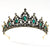 Women's Shiny Crown Alloy Inlay Gem Rhinestones Crown