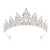 Women's Shiny Crown Alloy Inlay Gem Rhinestones Crown