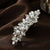 Women's Shiny Flower Alloy Inlay Rhinestones Glass Pearl Hair Clip